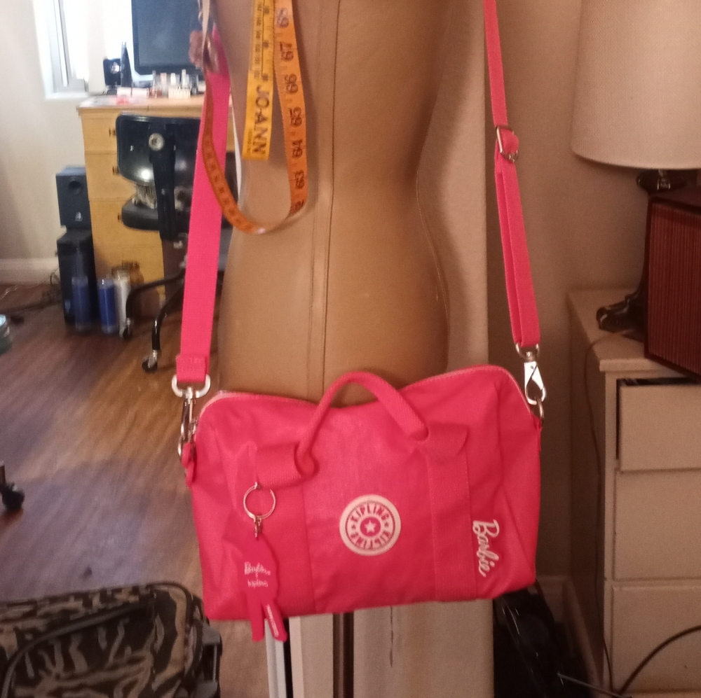 PINK KIPLING BARBIE HANDBAG NEW WITHOUT TAGS
